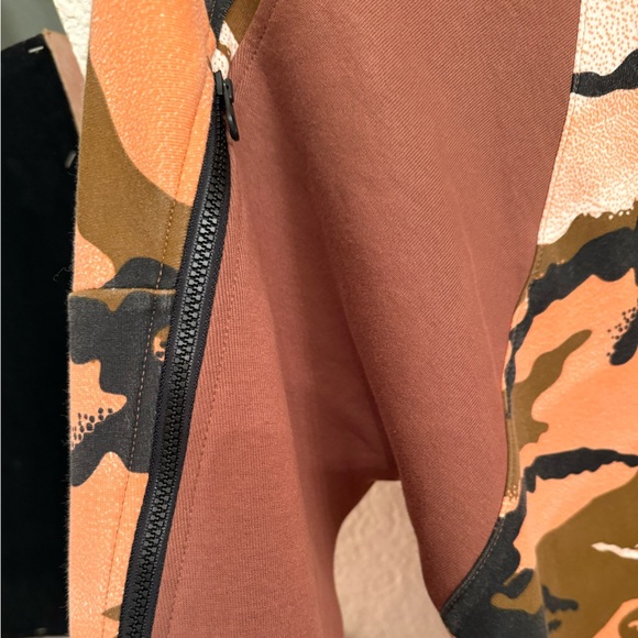 Adidas Men's Camouflage Sweater - Orange, Brown, and Black - Picture 14 of 15